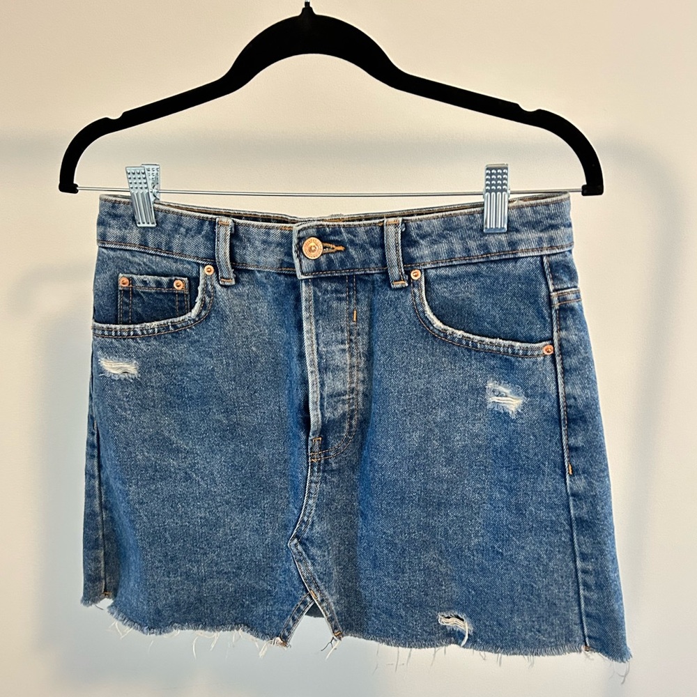 Woman’s jean skirt